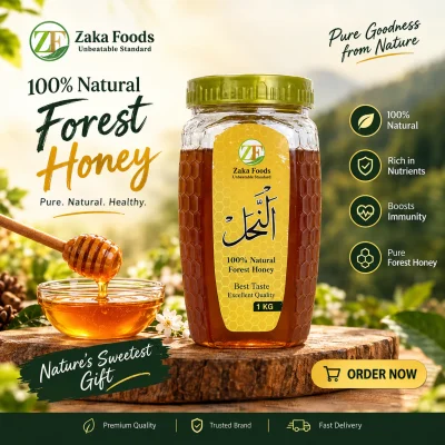 Saffron Kashmiri Honey – Pure Honey Infused with Premium Saffron