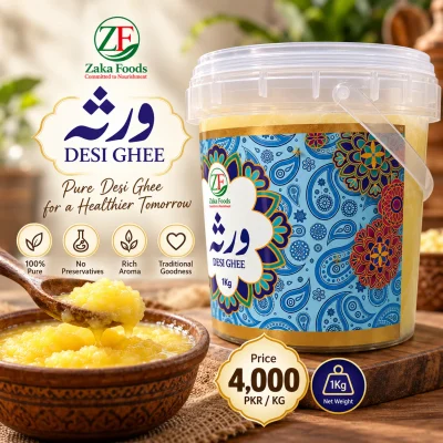Zaka Foods Desi Ghee Heritage Advertisement